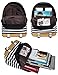 Leaper Navy Style School Laptop Backpack Girls Canvas Bookbag Water Blue
