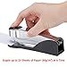 Bonsaii Heavy Duty Stapler, 20 to 40 Sheets Capacity, Business, Manual, Silver(G8732)