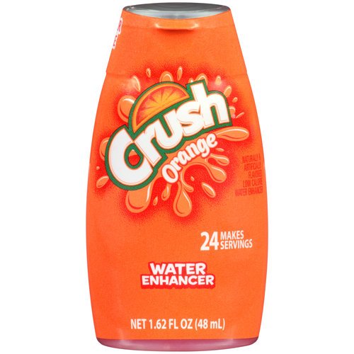 Crush Orange Water Enhancer, 1.62 Ounce (12 Pack)