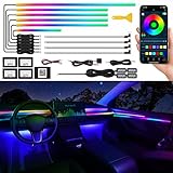 Dreamcolor Acrylic Interior Car LED Strip Light