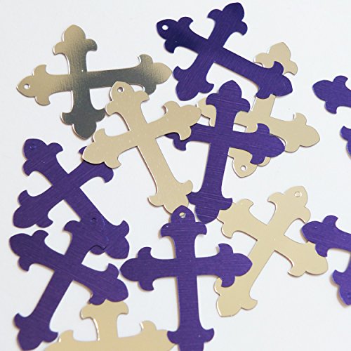 Sequin Fleurie Cross 1.5