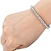 Trendsmax 4mm Mens Chain Boys Wheat Link Silver Tone Stainless Steel Bracelet 7-11inch