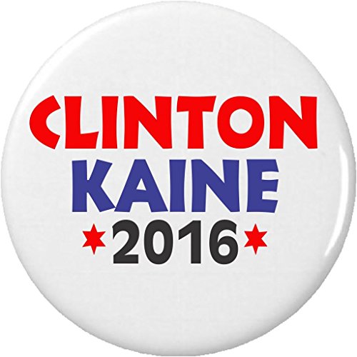 Clinton Kaine 2016 (Hillary Tim) 1.25' Button Pin Vote President Vice President