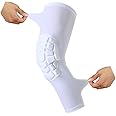 Knee Pads Compression Leg Sleeve Knee Sleeve for All Sports Wrestling Protector Gear, 1 Pair of Knee Paded