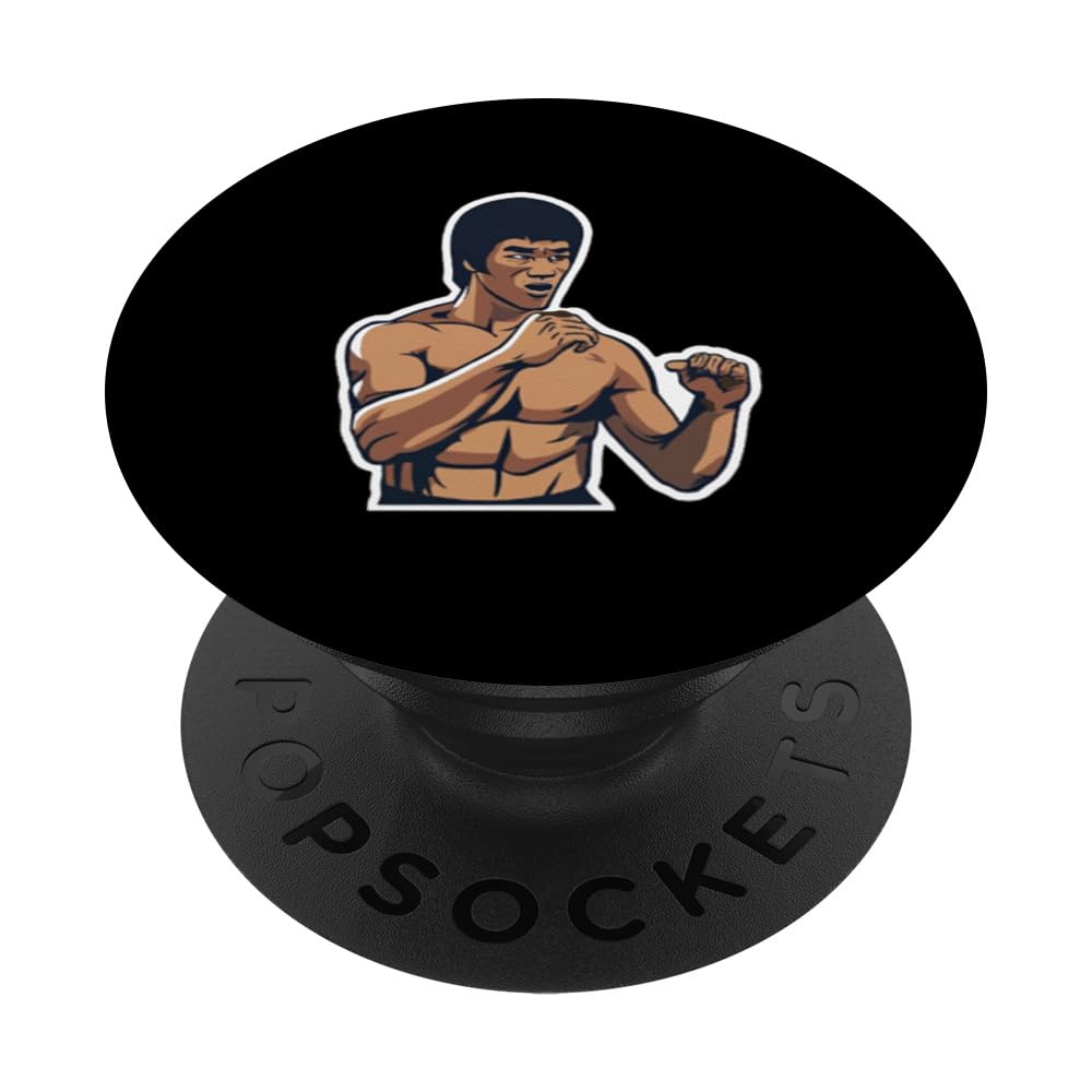JKD Jeet Kune Do Intercepting Fist Way PopSockets Swappable PopGrip