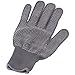 HENGSONG 1 Pair Women Hairdressing Heat Resistant Protective Finger Gloves For Hair Straightener Curling (Grey)