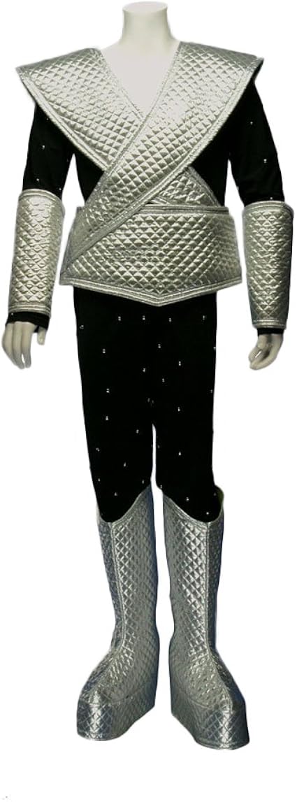 Amazon Co Jp メンズ 70年代 ロックバンド スペースマン コスチューム Us サイズ Xx Large カラー ブラック 服 ファッション小物