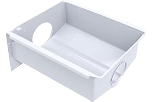 AOHEKE W10670845 WPW10670845 Refrigerator Ice Bucket Container Compatible with Whirlpool, Kenmore, kitchenaid, Amana Refrigerators Replaces Part Number: 2196091, 1115342, 1115372, 2152701, 2152702 etc.