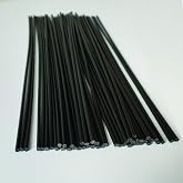 40 Pcs 16-Inch Length Black HDPE Plastic Welding Rod,1/8" Diameter,High Density Polyethylene Welding Rod for Car Bumper,Water Tanks,Canoe and Plastic Bins