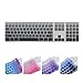 Allinside Ombre Grey Keyboard Cover for iMac Wired USB Keyboard A1243 MB110LL/B