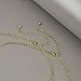 Lux to The Moon Back BFF Star Crescent Celestial Valentine Heart Best Friends Forever Necklace Set (2pc)