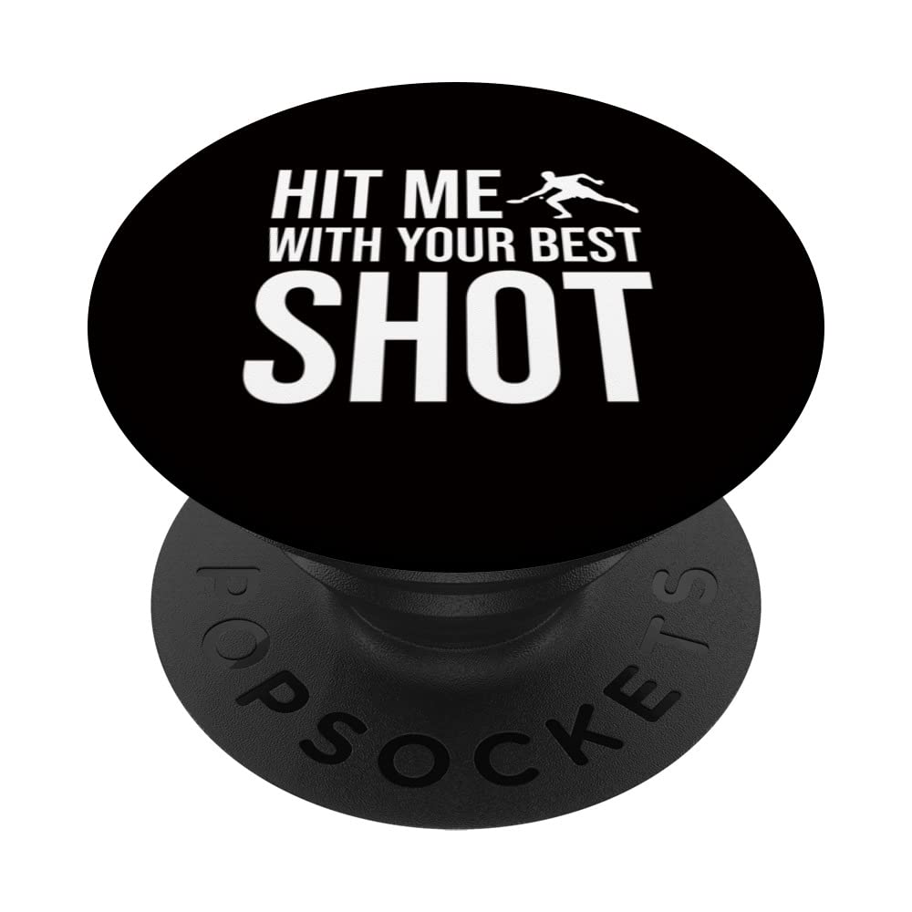 Table Tennis Hit Me With Your Best Shot PopSockets Swappable PopGrip