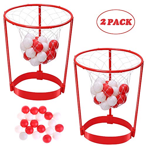 2 Pack Head Hoop Basketball Party Game for Kids and Adults Carnival