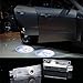 DELEIKA 2017 Maserati LOGO Car door LED logo projector Light ghost shadow light For Quattroporte Ghibli GranTurismo GranCabrio Levante (Ghibli, LOGO:3)