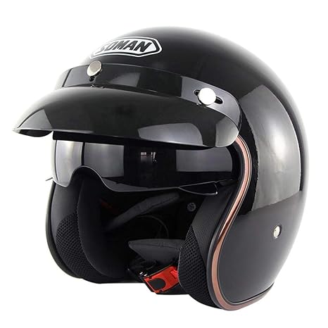 leap-G Motorradhelm Integralhelm Fullface Helm, Motorrad-Helm Roller-Helm Helmet,Universal für Männer und Frauen Elektrischer