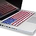 Kuzy Stickers USA Flag Keyboard Skin for MacBook Pro 13