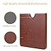 CaseBot Sleeve Case for Kindle Oasis (9th Generation, 2017 Release ONLY) - Slim Fit Vegan Leather Cover with Auto Wake/Sleep for Amazon All-New 7