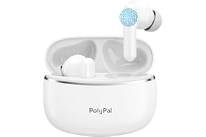 TIMEKETTLE Polypal P1 7 in 1 AI Translation Earbuds, Supports 138 Languages, Real-Time Spanish English Interpreter Headphones, Ideal for Live Speech, Online Learning, Travel, APP Work with iOS and Android