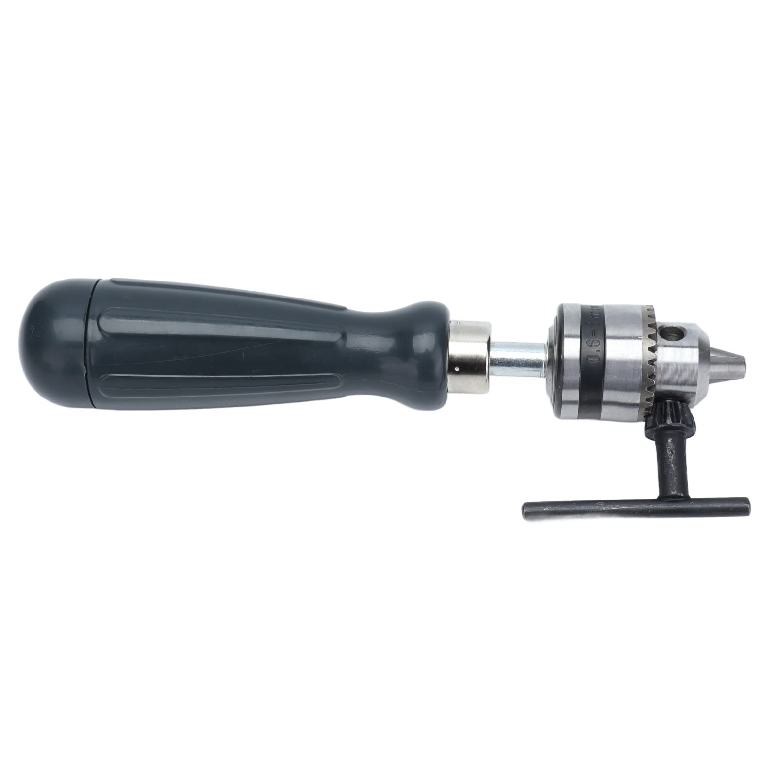 Manual Drill, Humanized Carved Carbon Steel 0.6 – 6 mm Manual Crank Nut Drill for Resin for Wood
