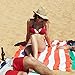 Microfiber Towel - Beach & Travel (Coral Red - Large 63x31