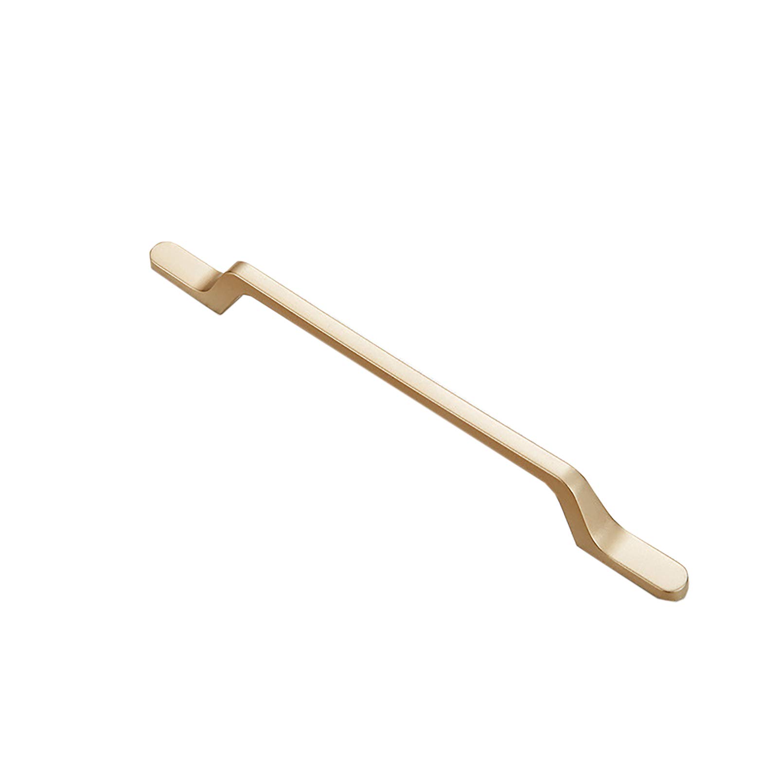 Zinc Alloy Cabinet Door Pulls, Suitable for Cabinets Dressers Drawers Cupboards, Gold Door Handles Knobs, Furniture Wardrobe Cabinet Knobs, Hole Center 192mm, 1 Pcs