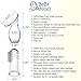 When Every Drop Counts | Silicone Manual Breast Pump Milk Saver | Breastfeeding Breastpump Natural Suction Increases Production | BONUS-Baby Finger Toothbrush & Case Included| 100% Food Grade BPA-Free