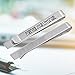 Paris Selection Secret Message Tie Bar Forever Your Little Girl Tie Clip for Father