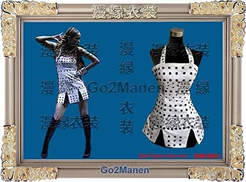 Amazon 漫依轩 コスプレ衣装 Wz19b 安室奈美恵 安室ちゃん 白いワンピース 黒い飾り 男 Xl コスプレ 仮装 通販
