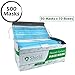 3-Ply Disposable Earloop Face Mask for Professional Medical, Dental, Salon Use (500 Masks / 10 Boxes, BLUE)