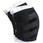 Showman Padded Nylon Hock Wraps