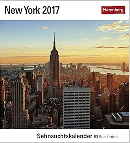 New York - Kalender 2017: Sehnsuchtskalender, 53 Postkarten