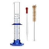Thick Glass Graduated Cylinder Measuring Liquid Lab