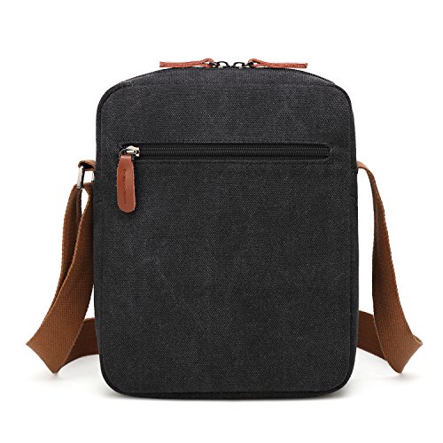 image for CoolBELL 10.6 Inches Shoulder Bag Canvas Messenger Bag iPad Carrying C