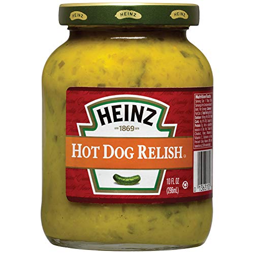 Heinz Hot Dog relish 10oz (013000006316)