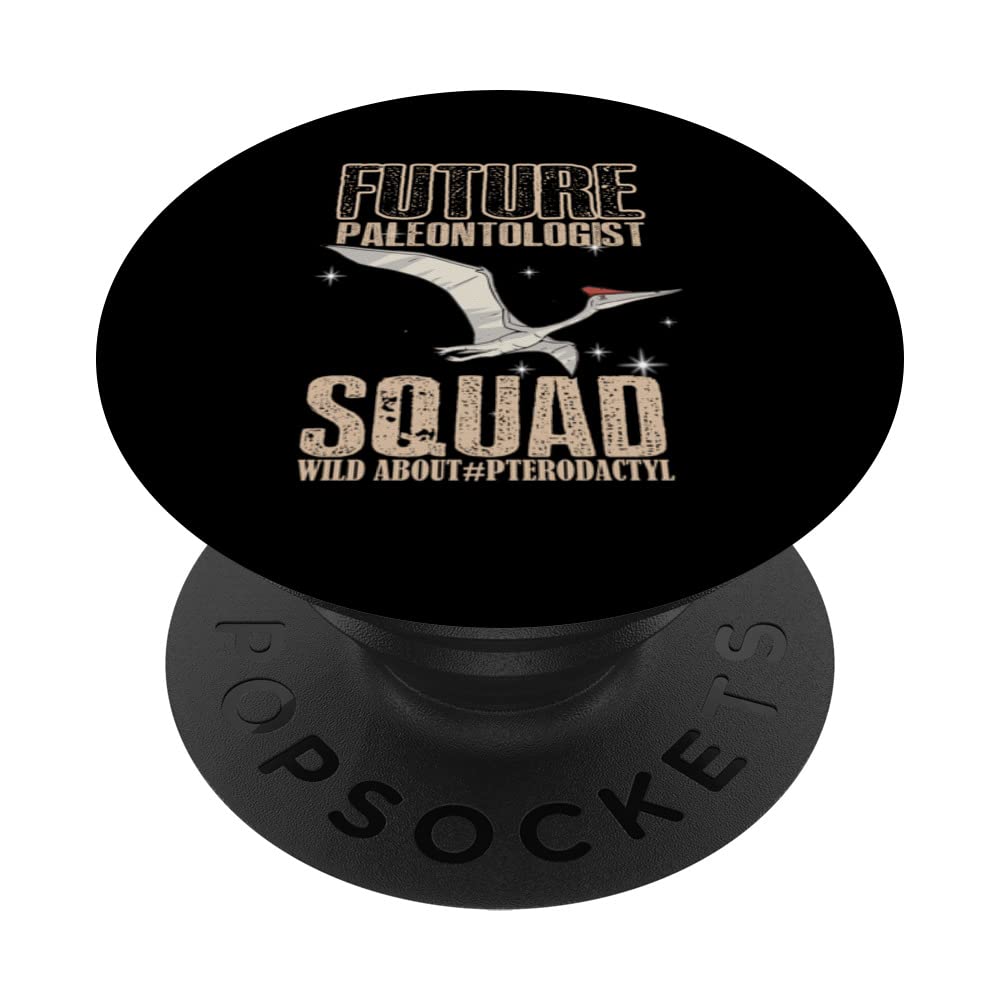 Future Paleontologist | Fossil Dinosaur | Paleontology Squad PopSockets Swappable PopGrip