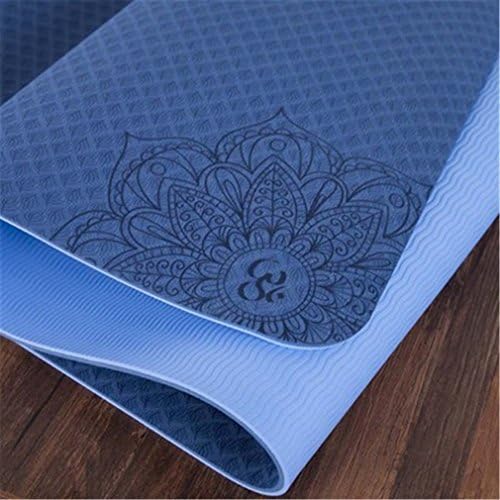 YogaS Fitness Mat Fitness Sport Mat Gymnastics Mats Bag Balance Pad Yogamat Blue
