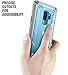 Poetic Galaxy S9 Plus Rugged Case, Revolution [360 Degree Protection] Full-Body Rugged Heavy Duty Case with [Built-in-Screen Protector] for Samsung Galaxy S9 Plus Blue/Gray