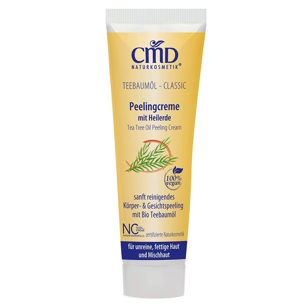 CMD Naturkosmetik Exfoliating Cream with Healing Clay Tea Tree