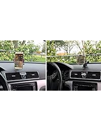 Soporte de teléfono para el coche, soporte universal para teléfono móvil, soporte de ventilación para salpicadero, brazo largo para iPhone, Samsung, Nexus, Sony, Nokia y otros smartphones