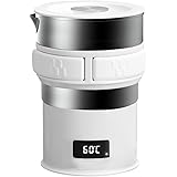 Foldable Electric Kettle,Fast Boil Temperature Control Kettle,Chlorine Removal,Portable Kettle For Travel