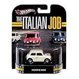 2013 Hot Wheels Retro Entertainment The Italian Job - Morris Mini - White