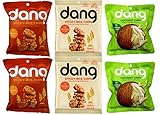 Dang Gluten Free Non-GMO Coconut and Sticky Rice Chips 3 Flavor 6 Individual Bag Variety Bundle, (2) each: Original Sticky-Rice, Sriracha Sticky-Rice, and Original Coconut (.7 Ounces)