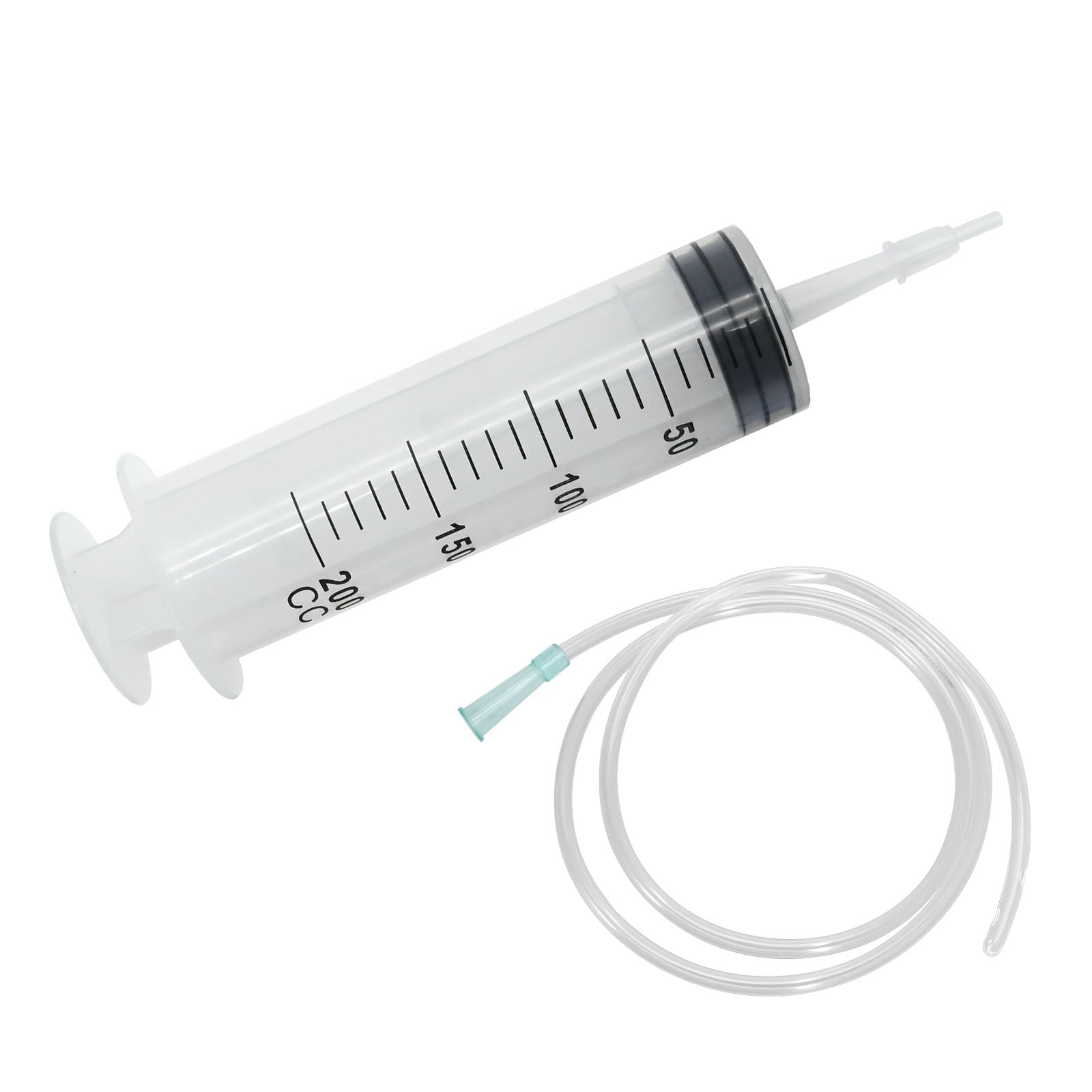 Photo 1 of Hoypeyfiy 200ml Large Syringe ,Plastic Syringe with 40 Inches Plastic Tubing for Scientific Labs,Liquid,Plant Irrigation,Perfumes,Inks,Feeding Pets