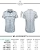 FPT Womens Short Sleeve Chambray Button Down Shirt (S-3XL)
