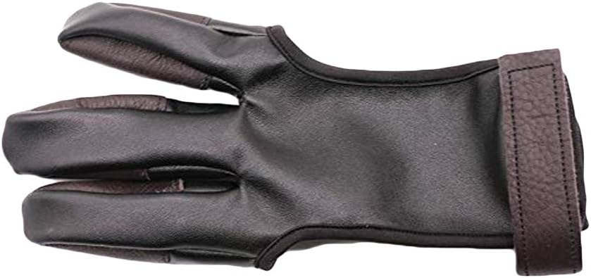 Sports Outdoors Archery Finger Tabs Taippan Archery Glove Three Finger Tabs Shooting Finger Protector Traditional Archery Gloves For Experienced Archer Adult Learner Compound Recurve Bow