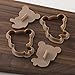 Kai KAI DN0202 Cookie Cutter, Rilakkuma Cutter Set, Made in Japan