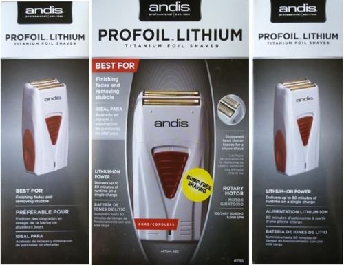 Andis lightweight cordless mens shaver with all new hyp…