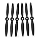 Propellers For Yuneec Typhoon H 4k, Hobbylane Propellers Blades A B Black 1 Set for Yuneec Drone