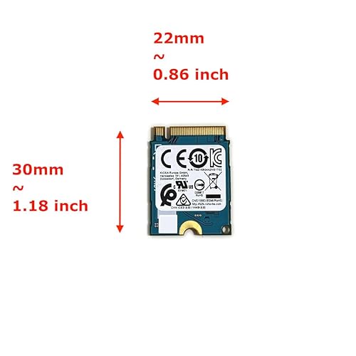 Kioxia SSD 1TB BG4 2230 30mm KBG40ZNS1T02 NVMe PCIe Gen3 x4