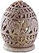 10.2 cm Candle Tealight Holder with Hand Carved Elephant and Tendrils Votive Holders Soapstone Elephant Figurines Decorative Centerpiece Tea Light Lantern for Home Garden Office